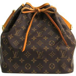 Louis Vuitton Petit Noe Monogram Shoulder Bag